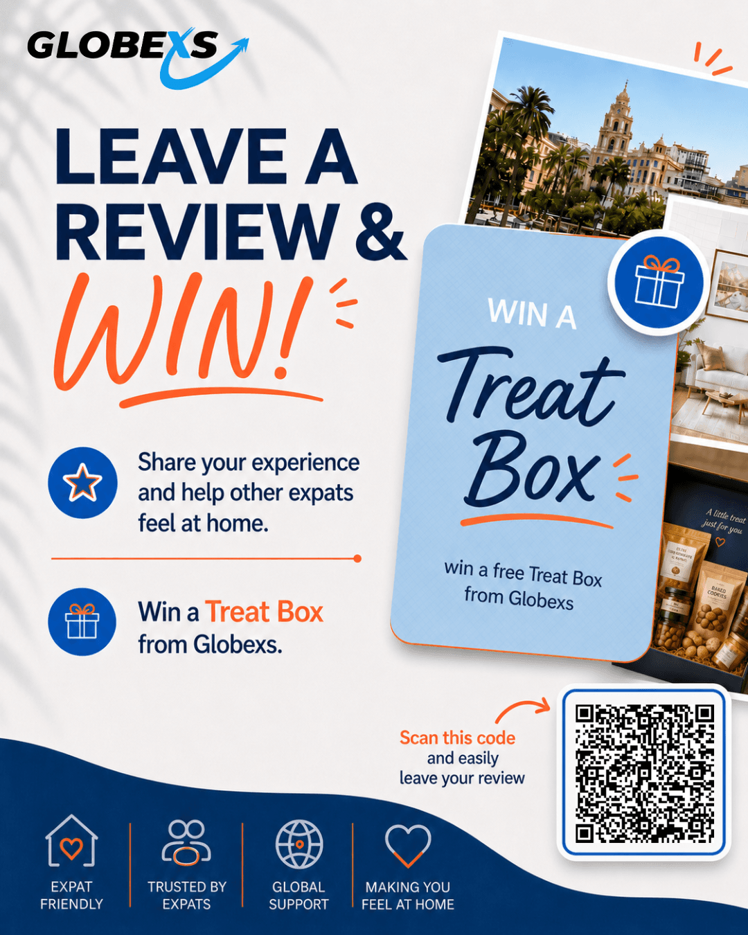 Leave a Globexs Review & Win a Treat Box!