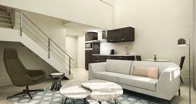 Elegant rental apartment in Breda - Living room