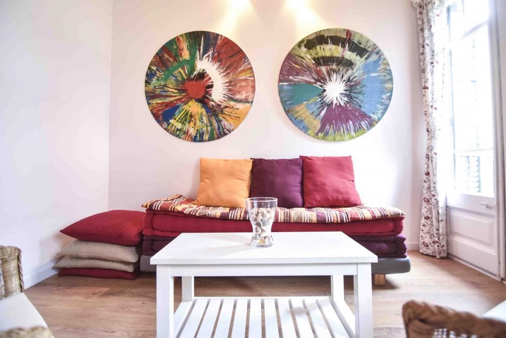 Great expat apartment for rent in Barcelona - Sofa