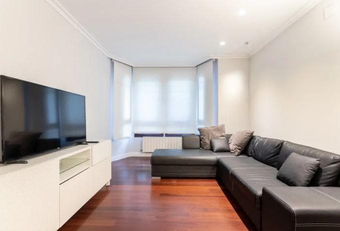 Spacious flat for rent in Bilbao centre - Living room