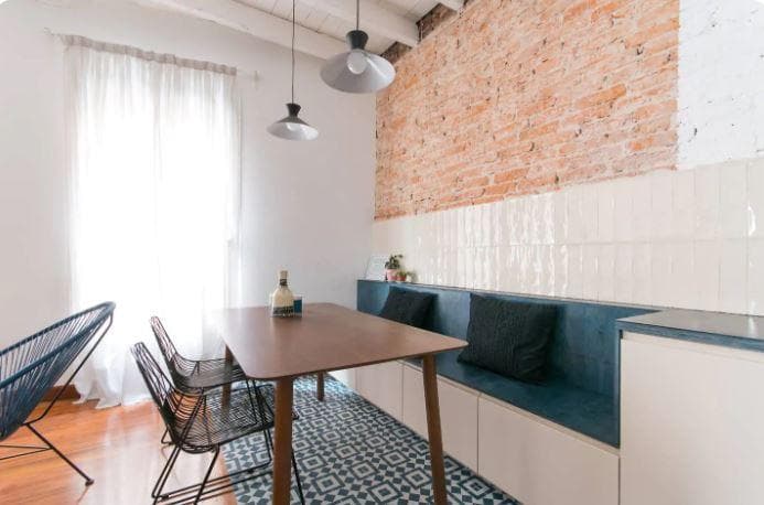 Rental apartment in Bilbao city centre - Living room