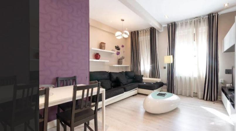 Volantin 2 - 3 bedroom apartment for expats in Bilbao - Living room