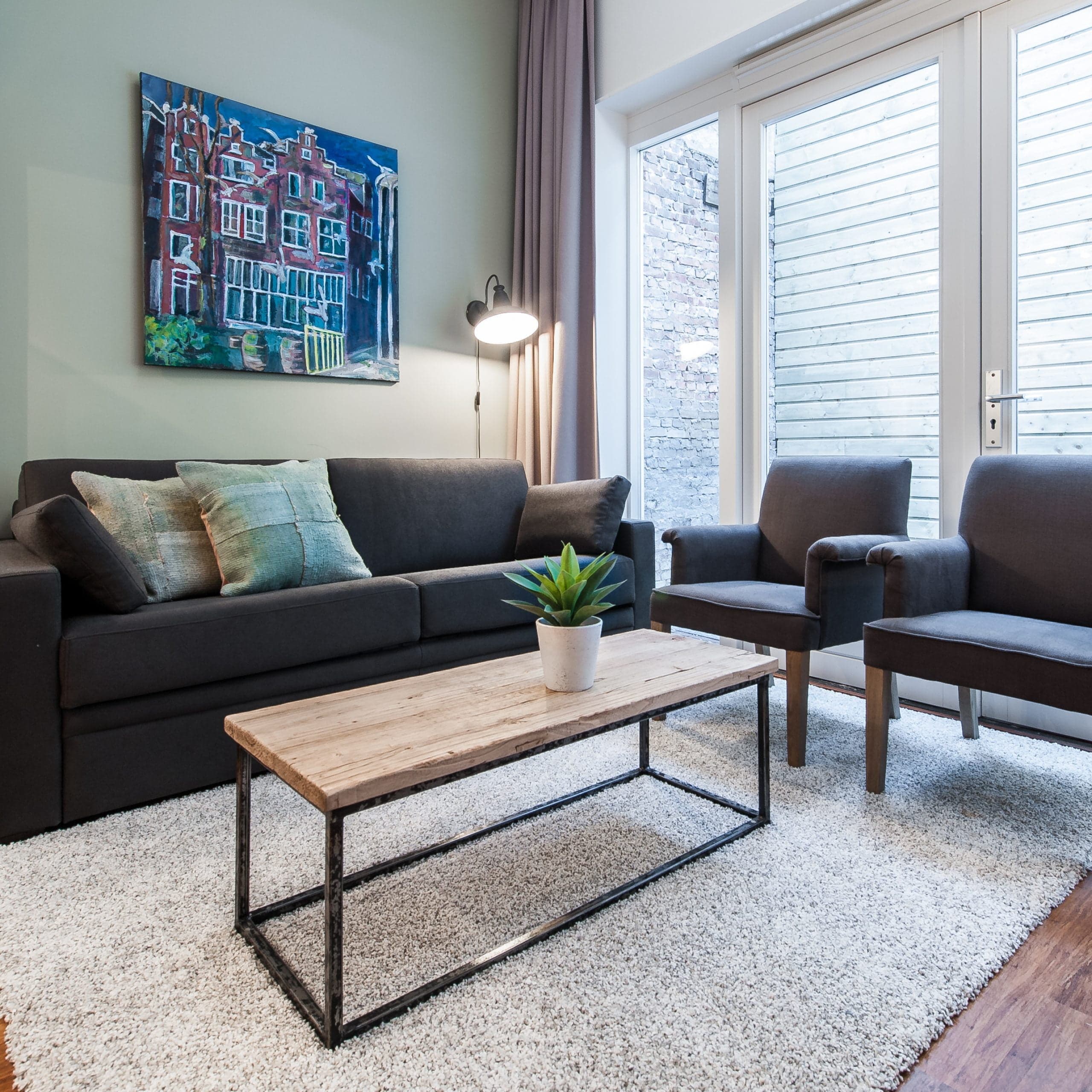 Rustenburg 1 - Expat rental in Amsterdam city - Living room