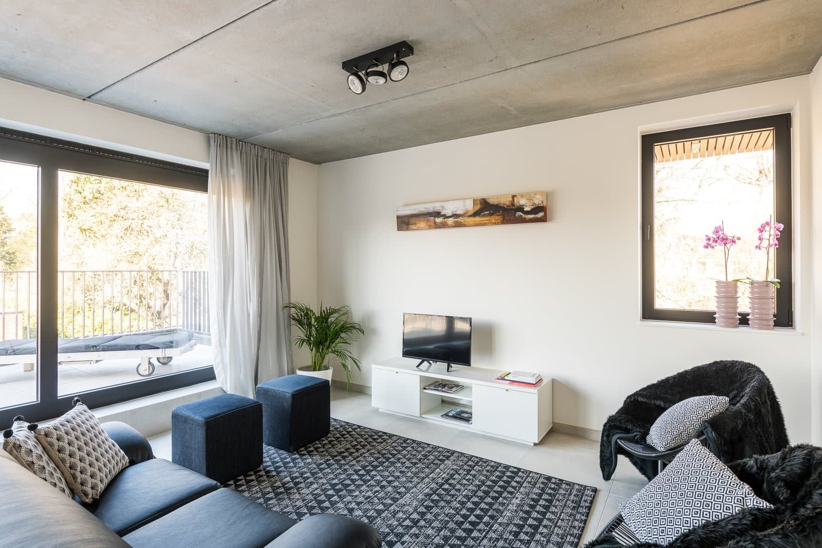 Dilbeek 1 - Luxury expat apartment in Brussels - Living room