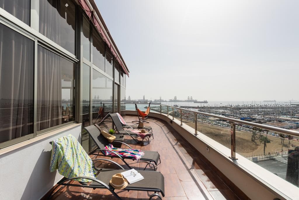 Alcaravaneras – Luxury expat penthouse in Las Palmas - Terrace