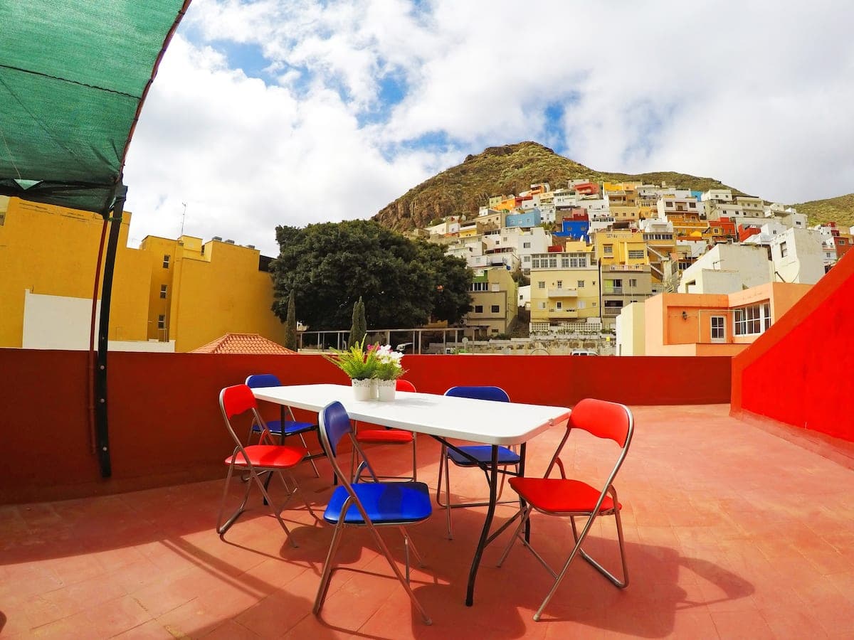 Mi Tía - Expat flat with rooftop in Tenerife - Rooftop terrace