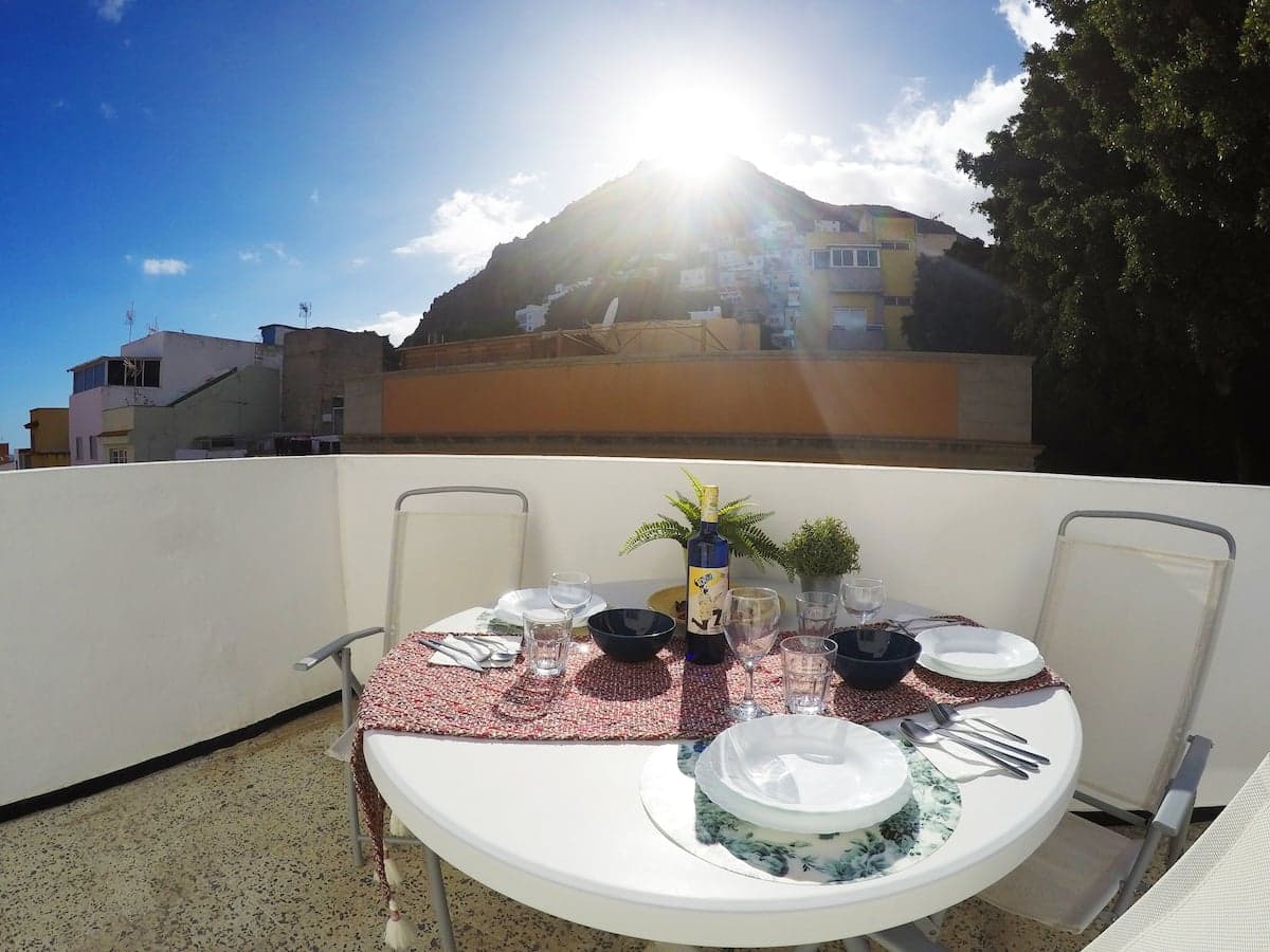 Fleitas - Flat with terrace in Tenerife - Terrace