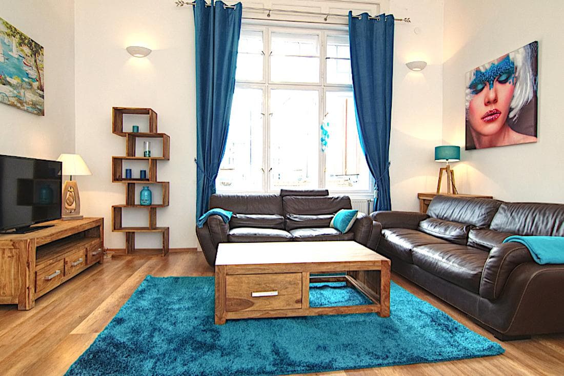 Kiraly - Luxury apartment in Budapest - Living room