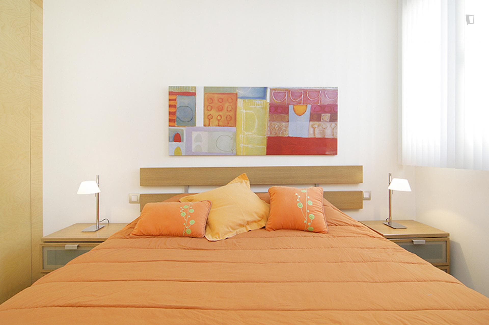 Tirso - 2 bedroom flat in Madrid centre - Bedroom 1