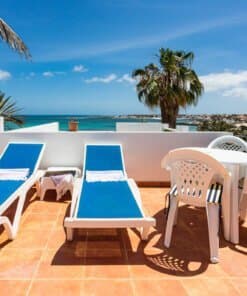 Old Corra - Beach apartment in Corralejo - Terrace