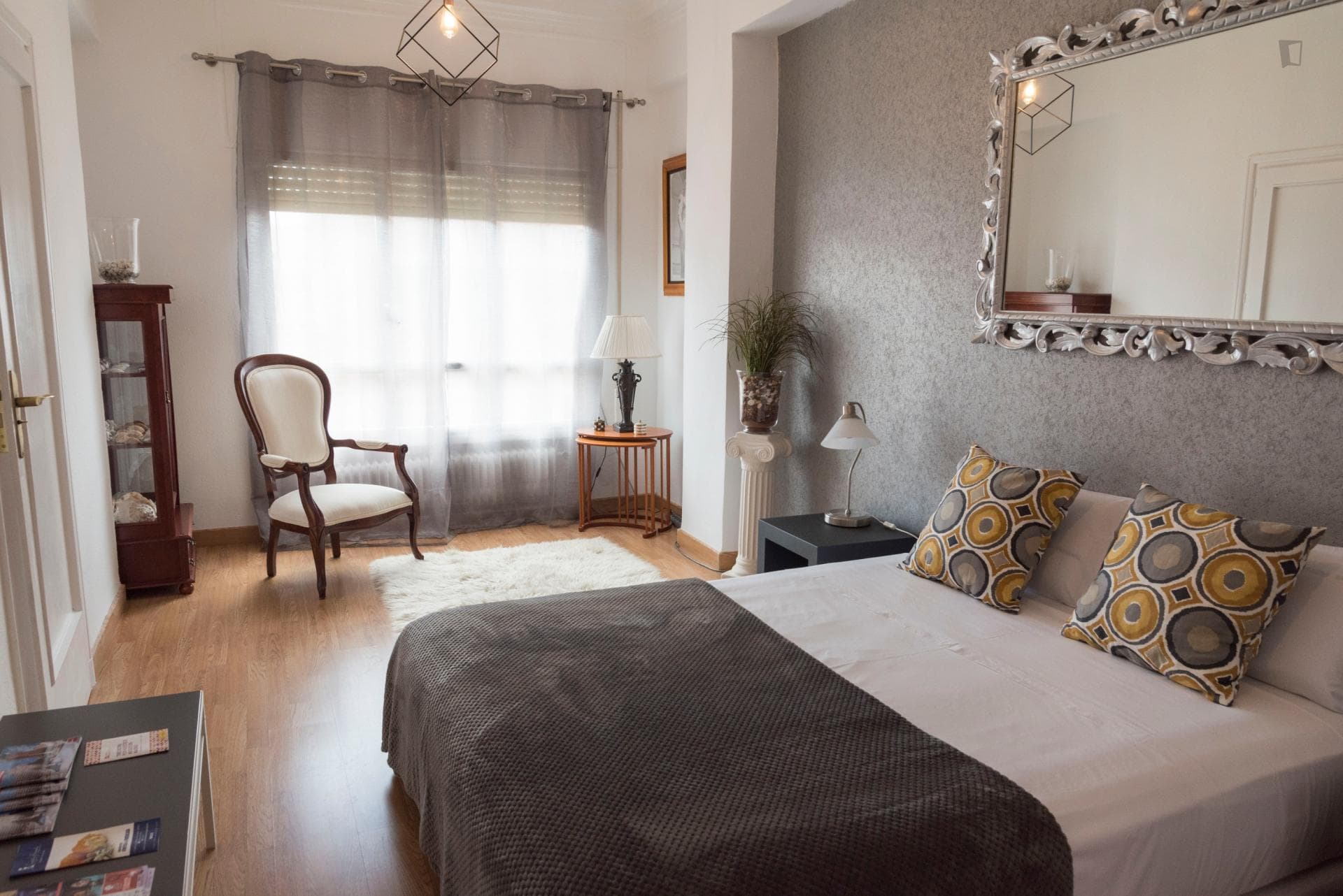 Galileo - One bedroom apartment in Madrid - Bedroom