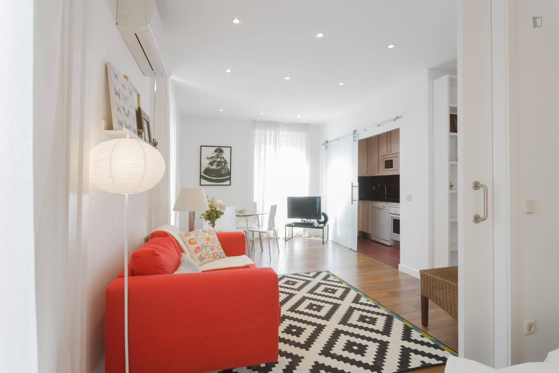 Gravina- Luxury flat in Madrid - Living room