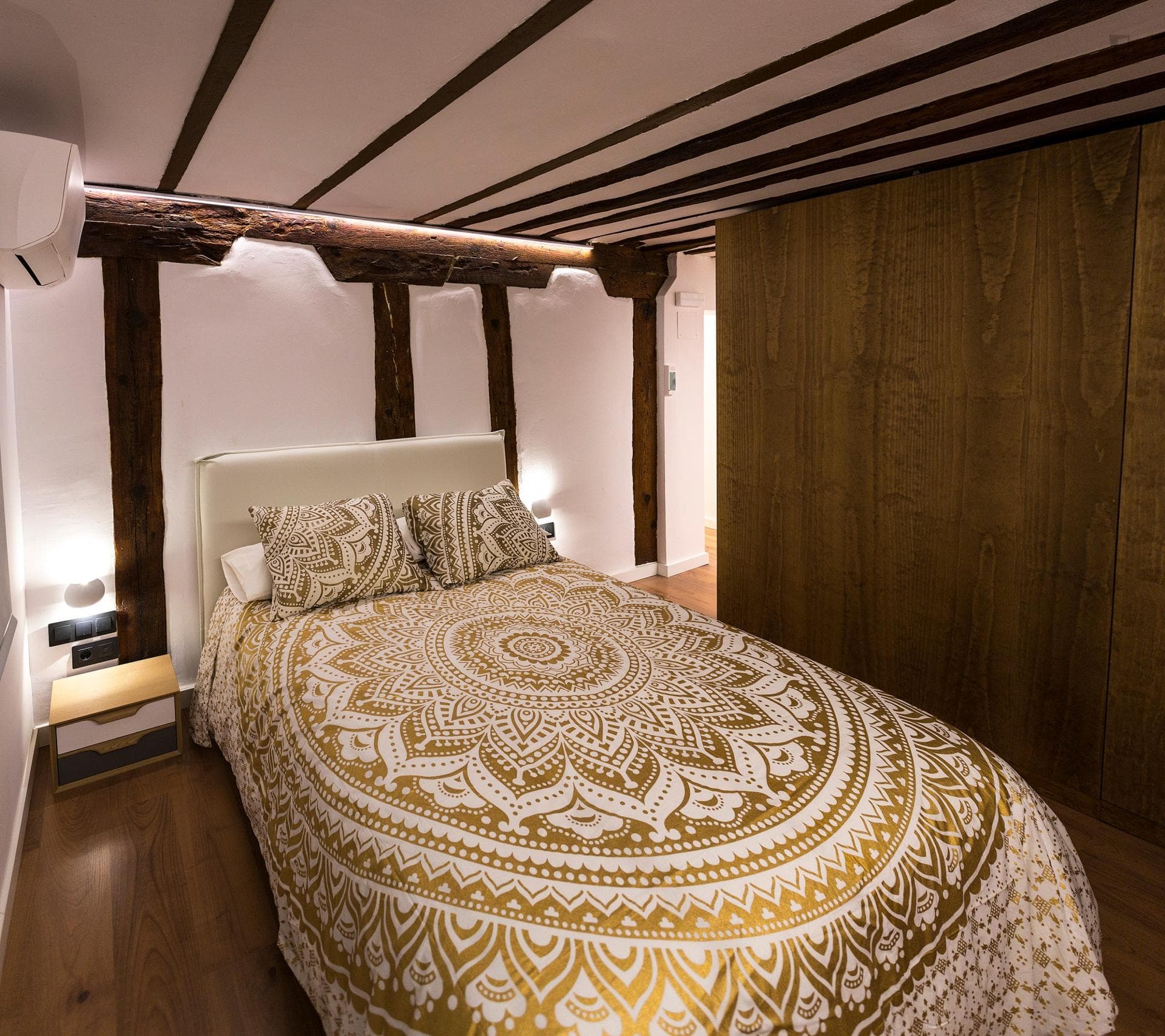 Torrecilla 2 - One bedroom flat in Madrid - Bedroom