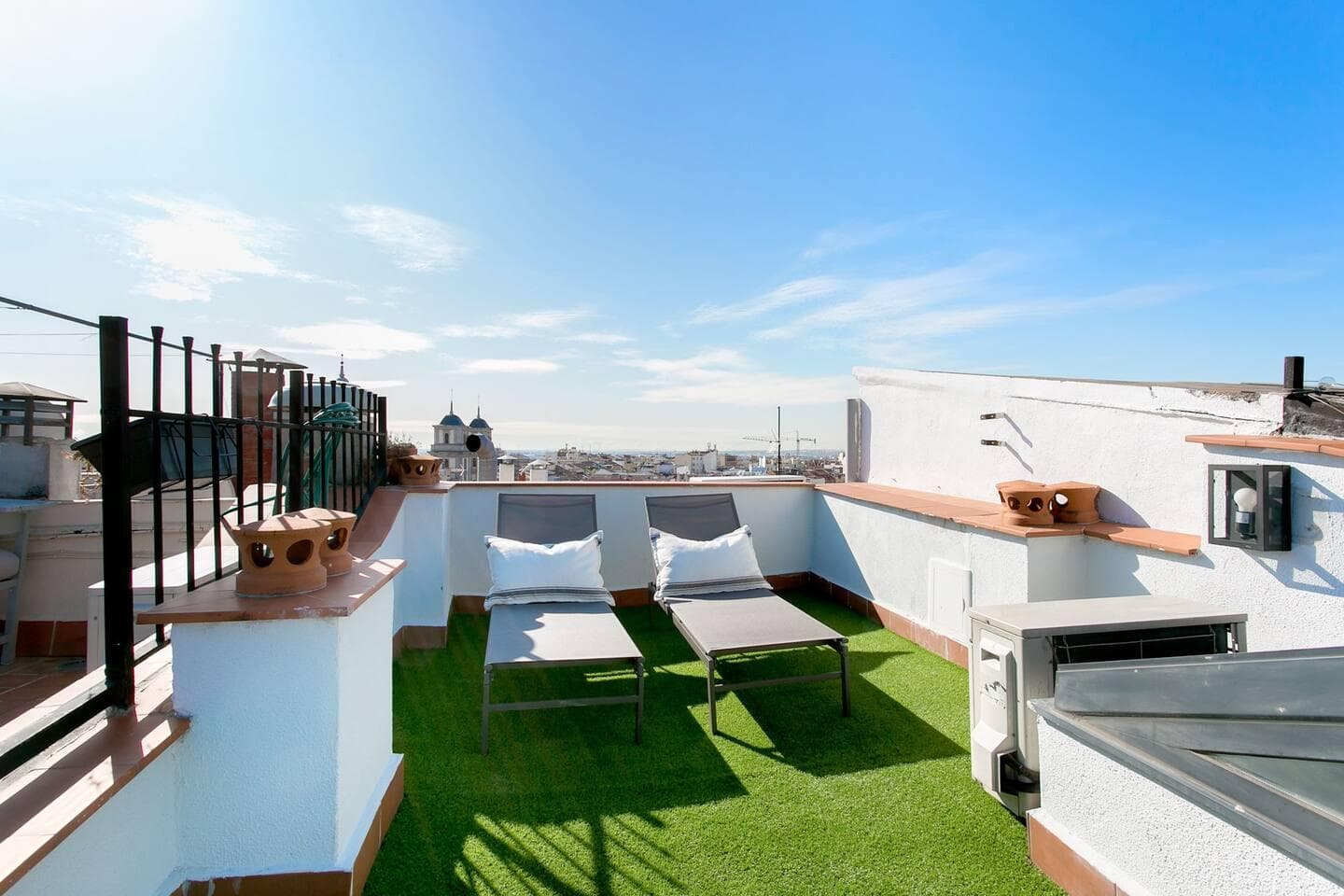 Toledo - Penthouse in Madrid central - Terrace
