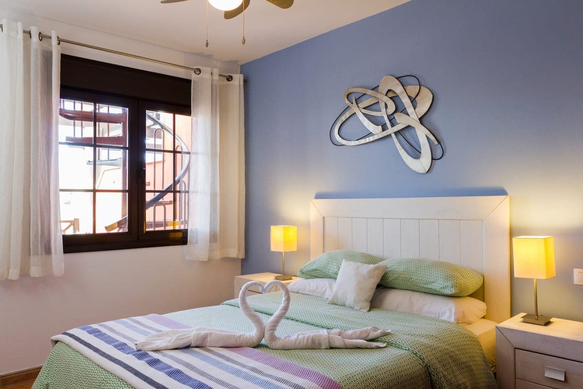 Sunset - Furnished accommodation on Fuerteventura - Master bedroom