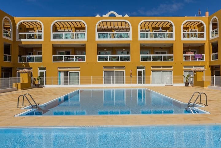 Oasis - Entry ready apartment on Fuerteventura - Pool