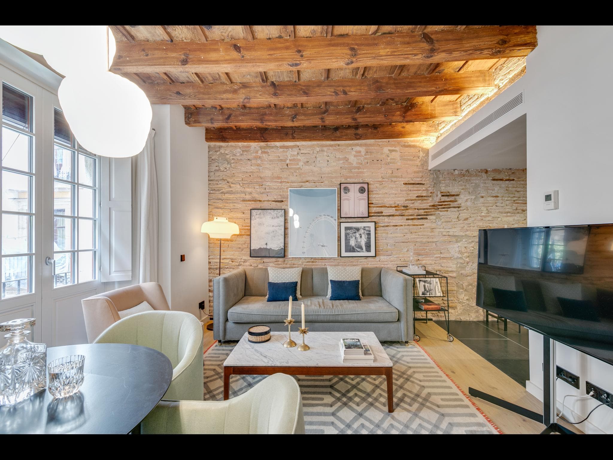 Gignas - Luxury flat with terrace in Barcelona - Living room