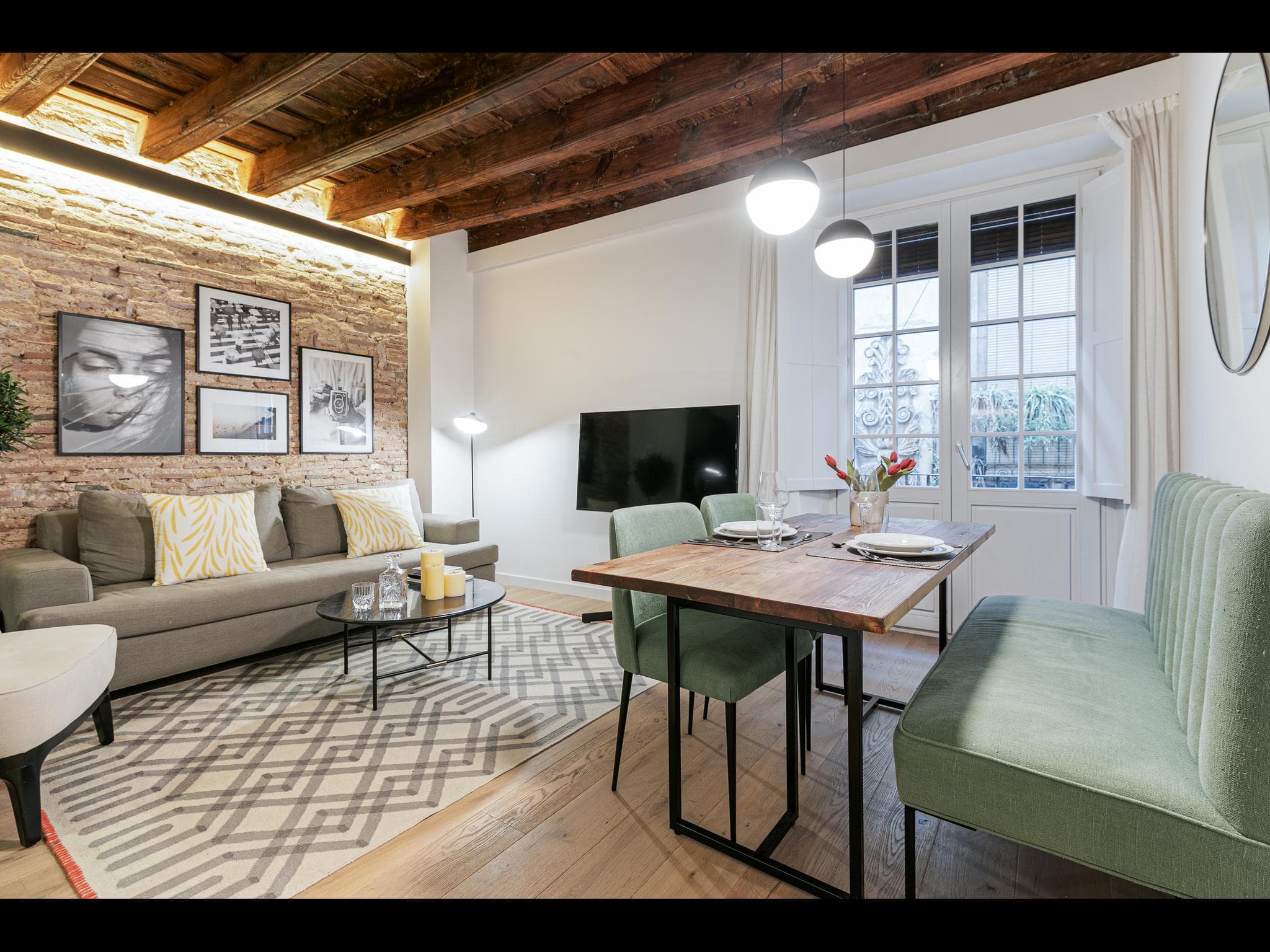 Gignas 2 - Modern luxury flat in Barcelona - Living room