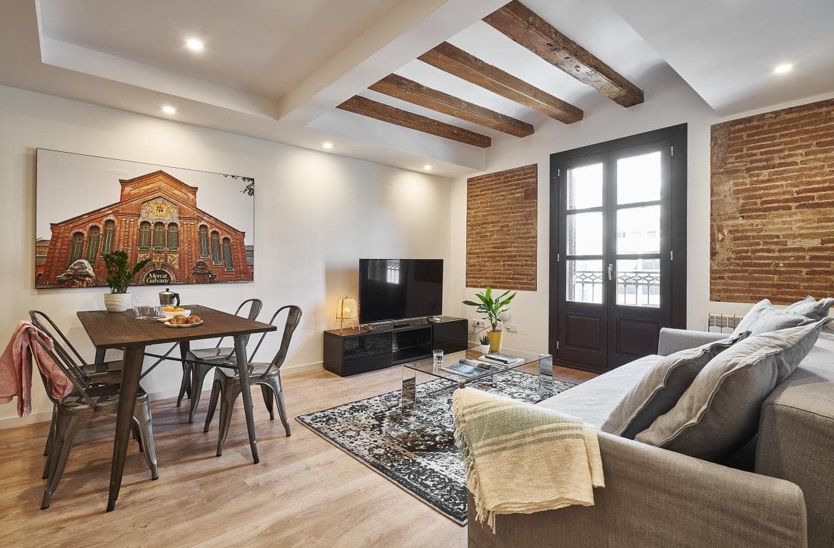 Pelai - Lovely furnished apartment in Barcelona - Living room