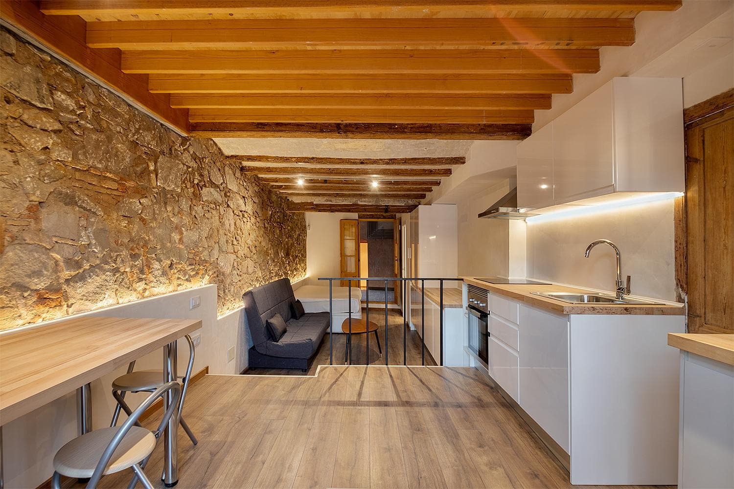 Exclusive loft in Barcelona - Living area