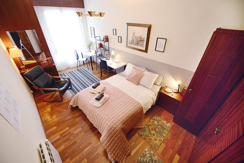 La torre - Private room in apartment Bilbao - Bedroom