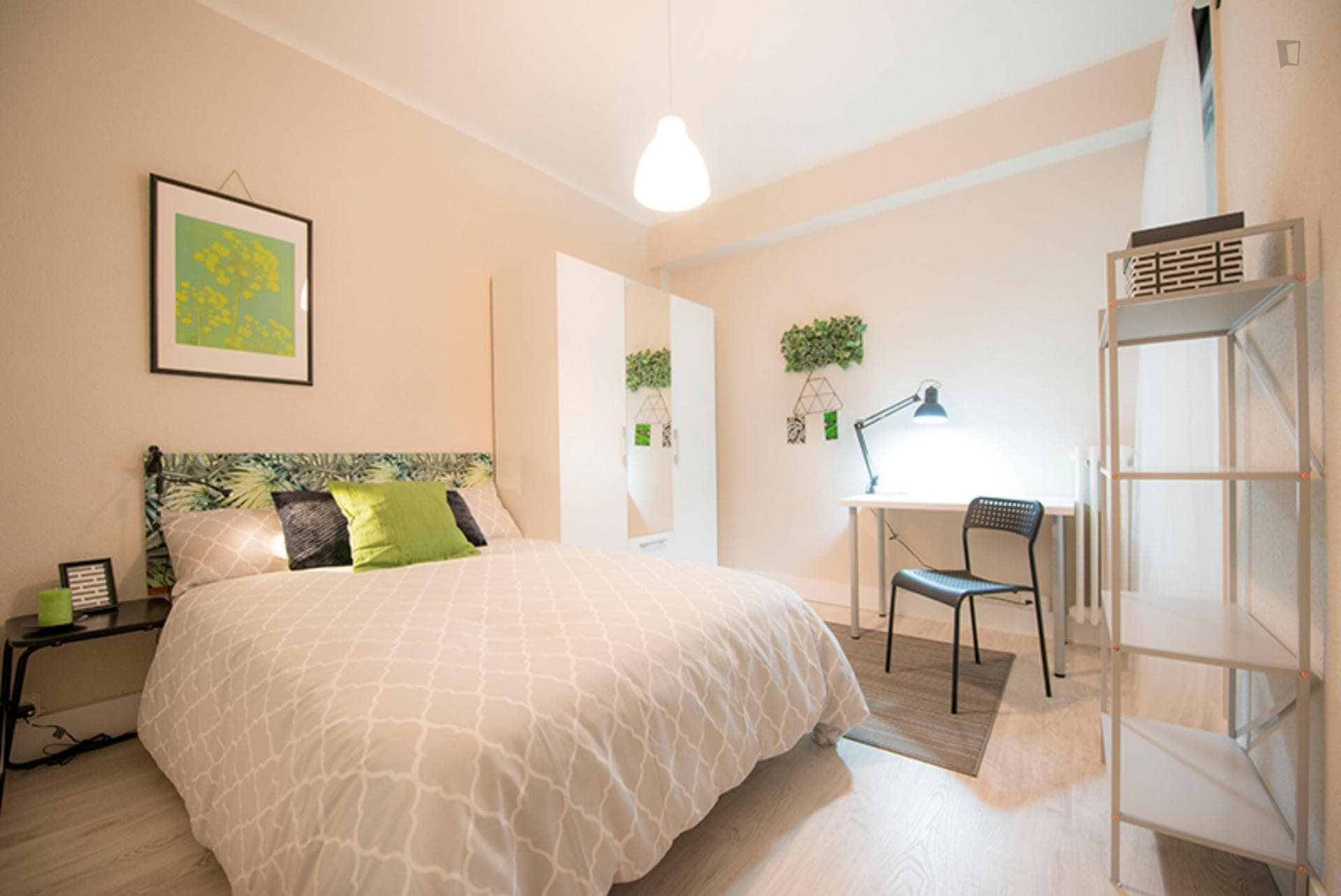 Ametzola - Double bedroom in Bilbao - Bedroom