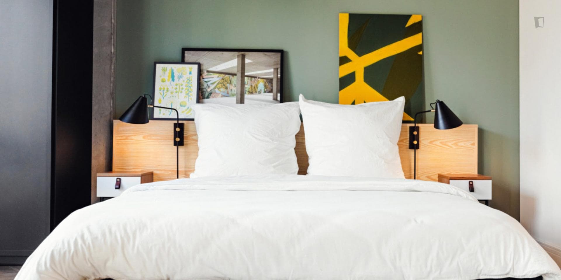 Warschau - Furnished studio in Berlin for expats - Bedroom