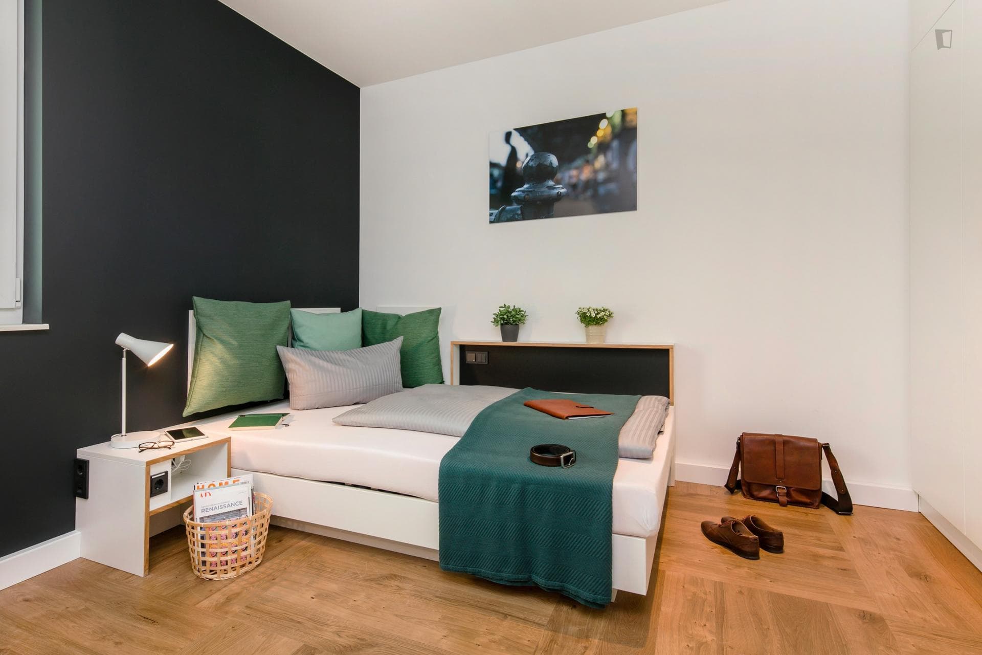 Storkower - Luxury studio in Berlin - Bedroom