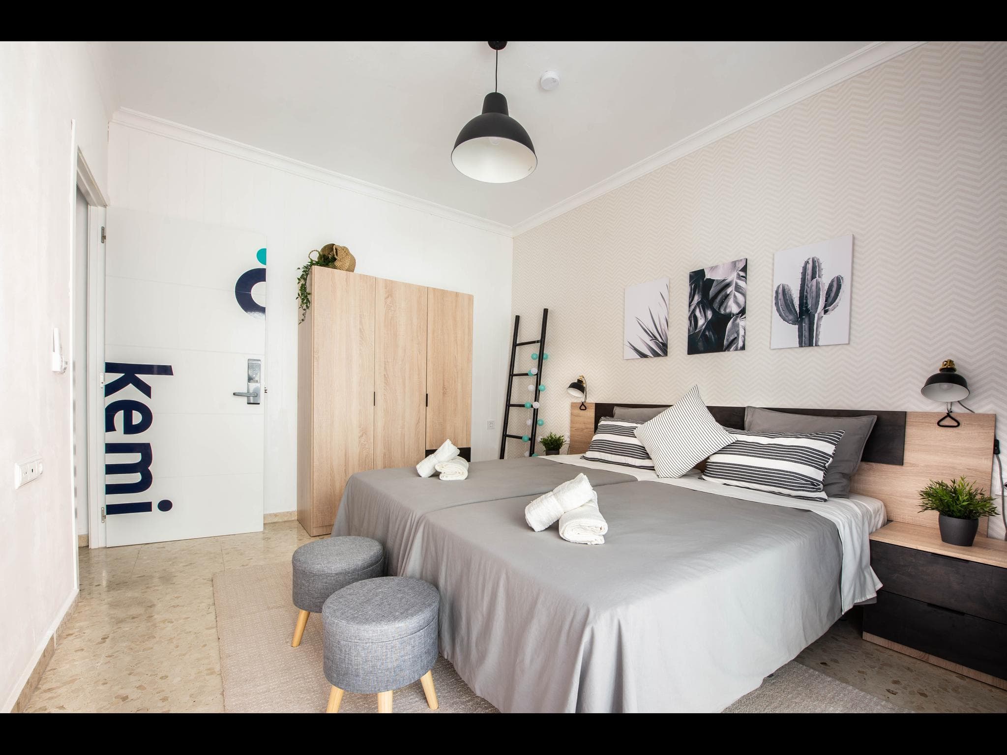 Monje - Exclusive 1 Bedroom Flat in Malaga - Bedroom