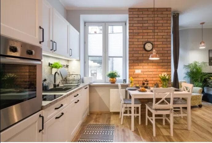 Kordeckiego - studio apartment in Kraków - kitchen