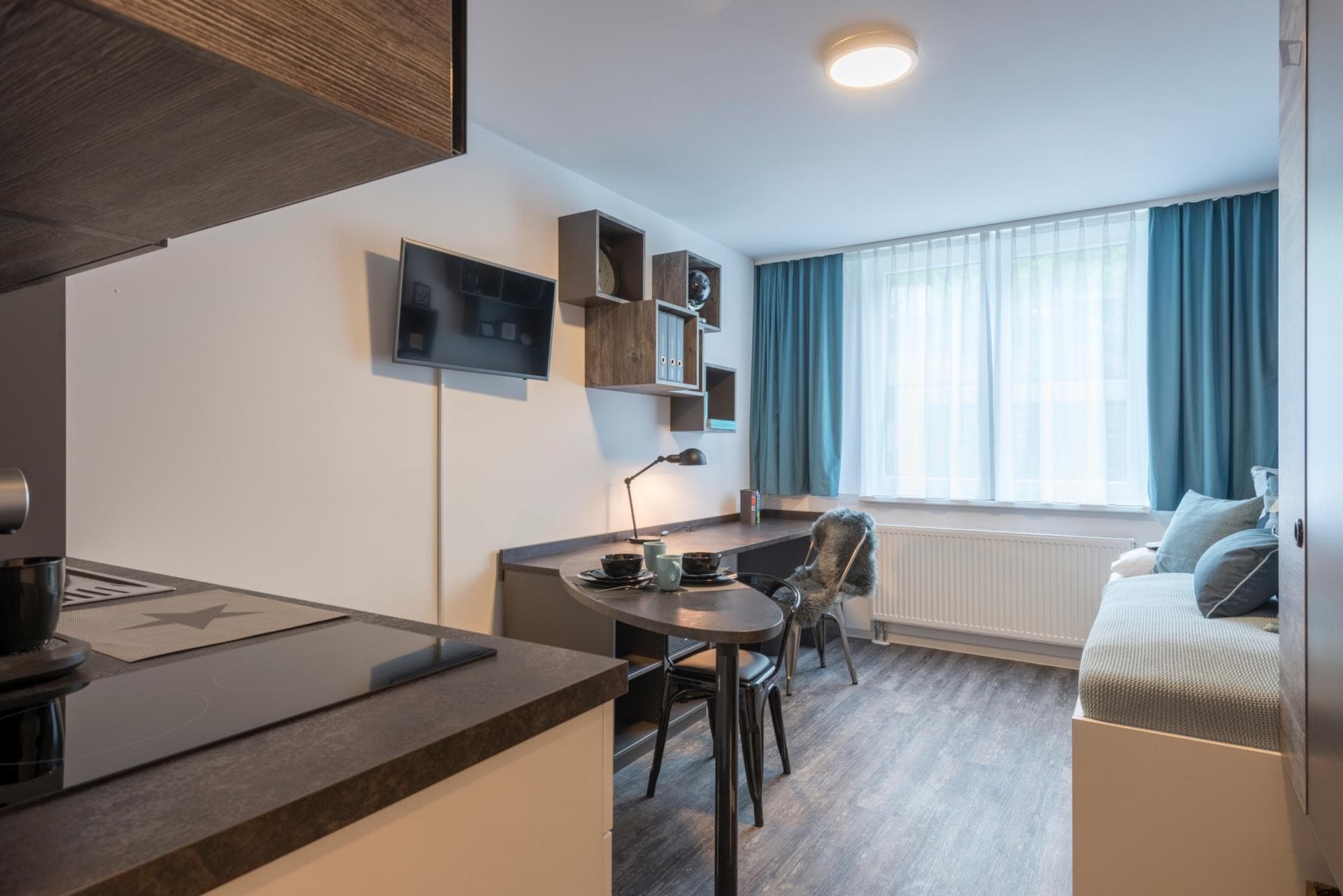 Alfred - Modern studio in Berlin - Living room