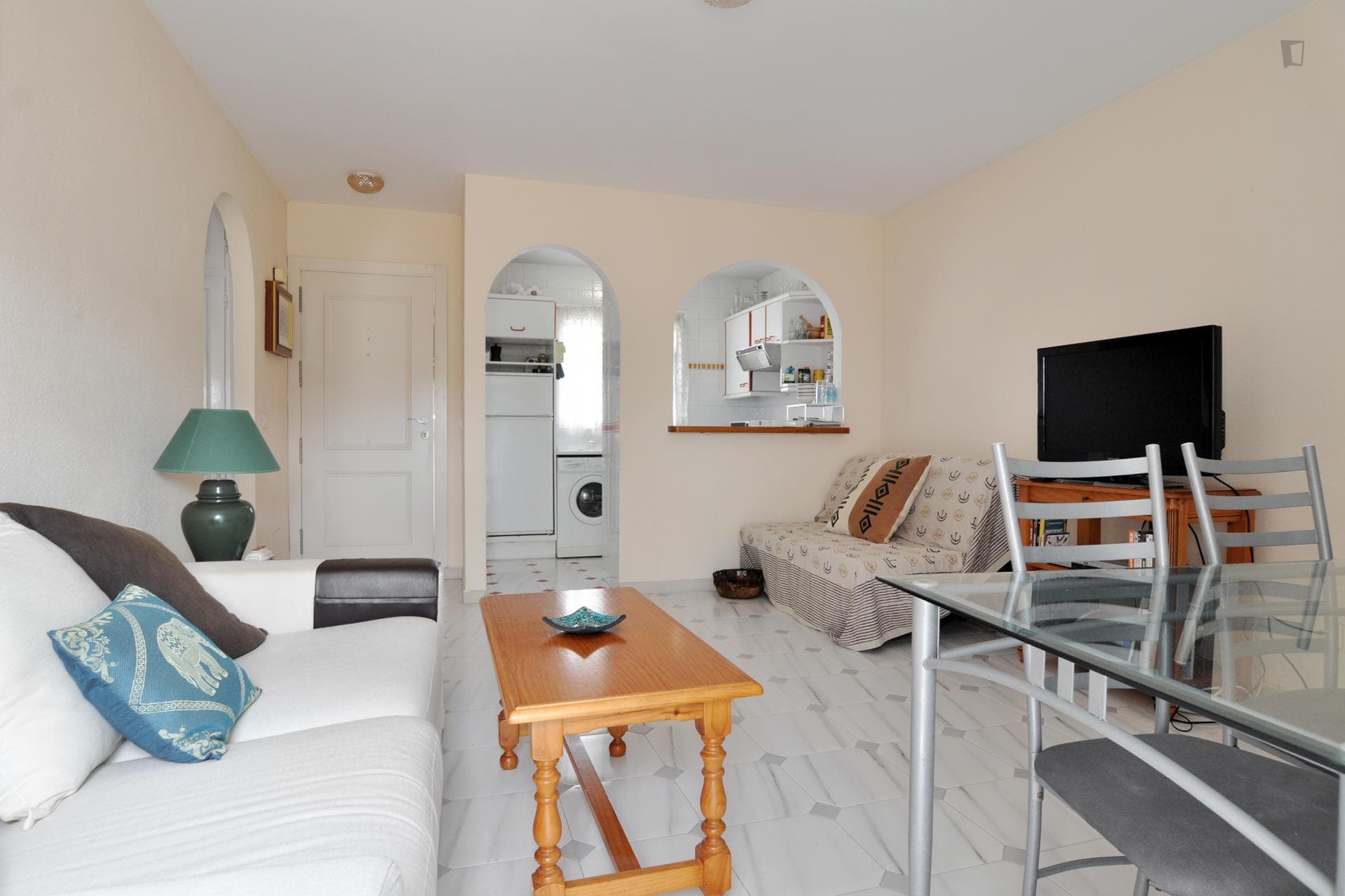 Zeus- Quiet and Nice apartment in Malaga - Living room 