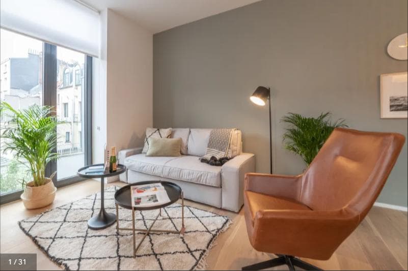 Place - Exclusive apartment for expats in Brussels - Living room