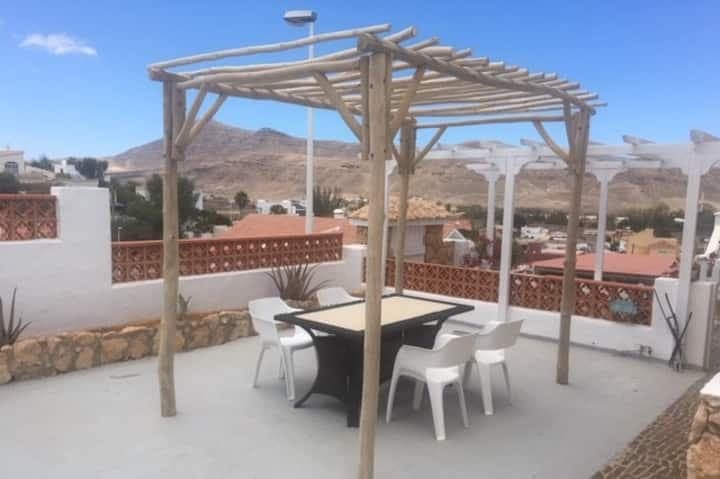 Tuineje - Luxury villa on Fuerteventura with pool - Terrace