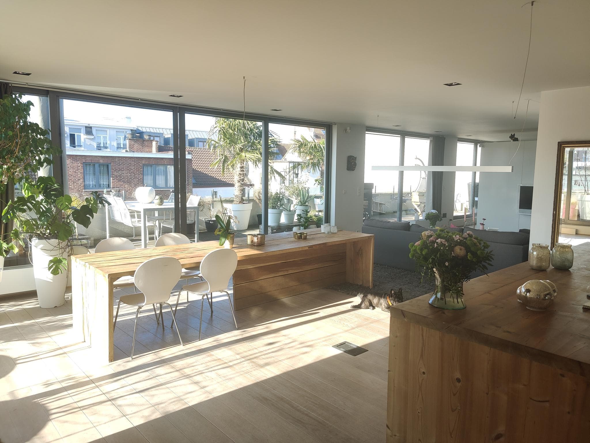 Washuis - Luxury apartment with terrace in Brussels - Living room