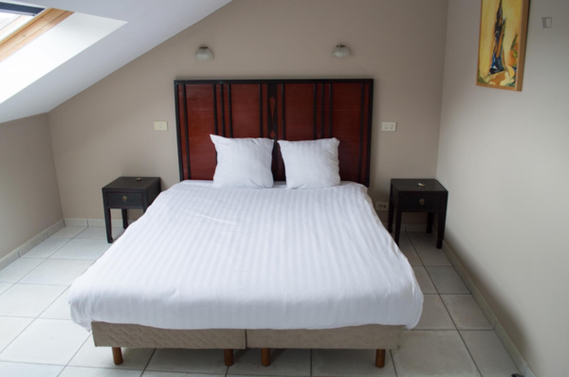 Waterloosesteenweg 3- Bright flat for expats in Belgium - Bedroom