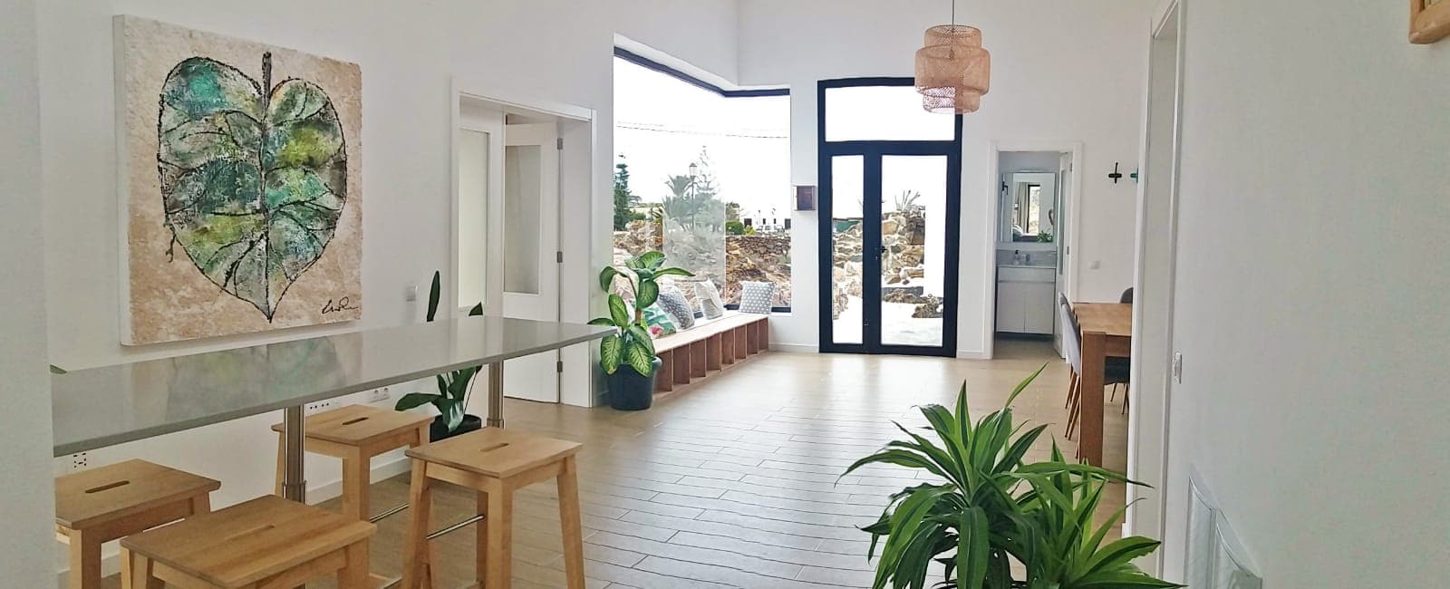 Lajares - Exclusive villa for expats on Fuerteventura - Living room