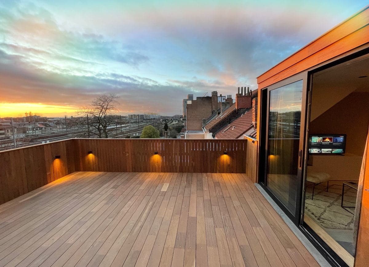 Clementina 5 - Exclusive loft in Ghent for expats - Terrace