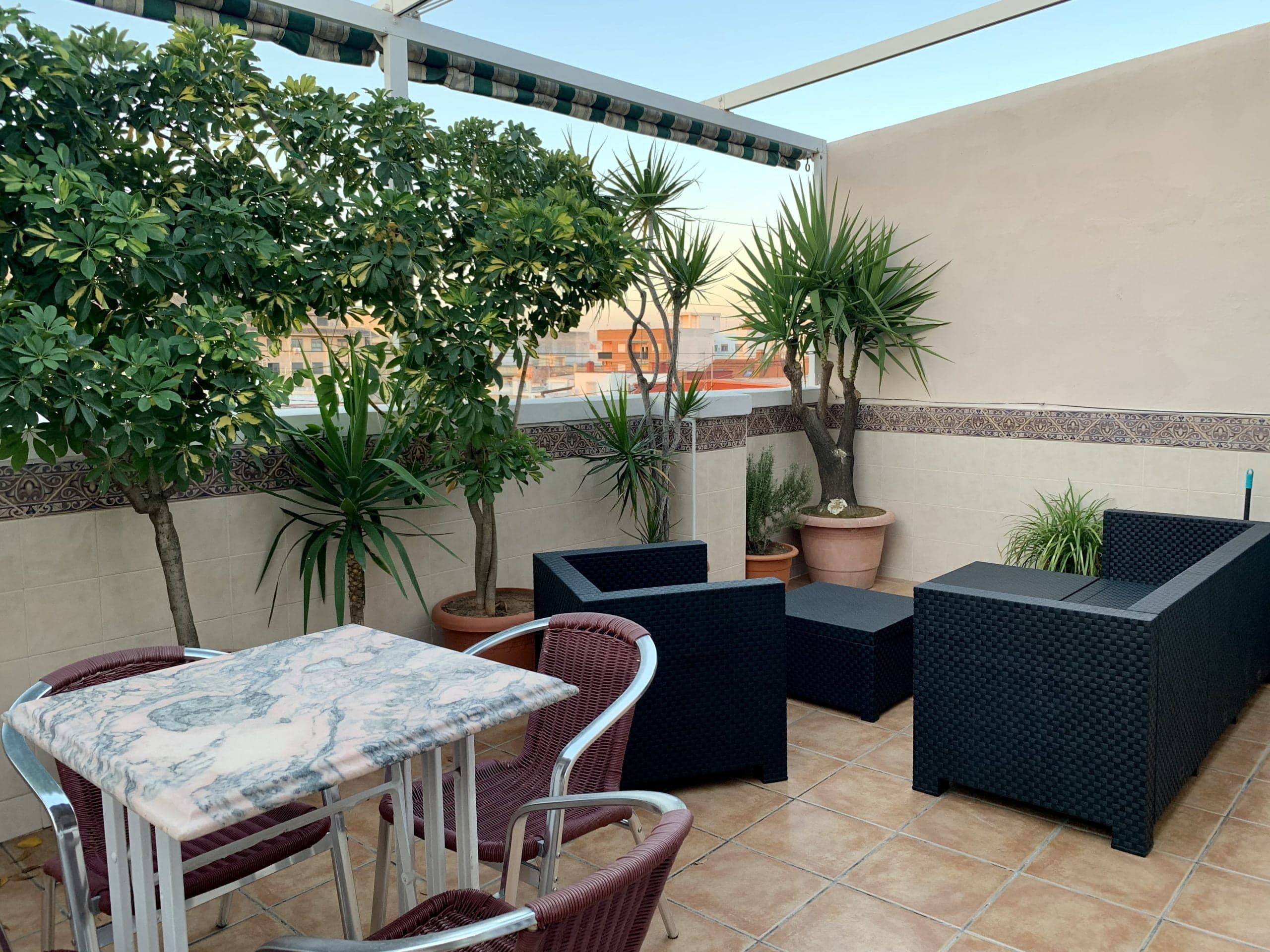 Sheldon - Penthouse in Valencia for expats - Terrace