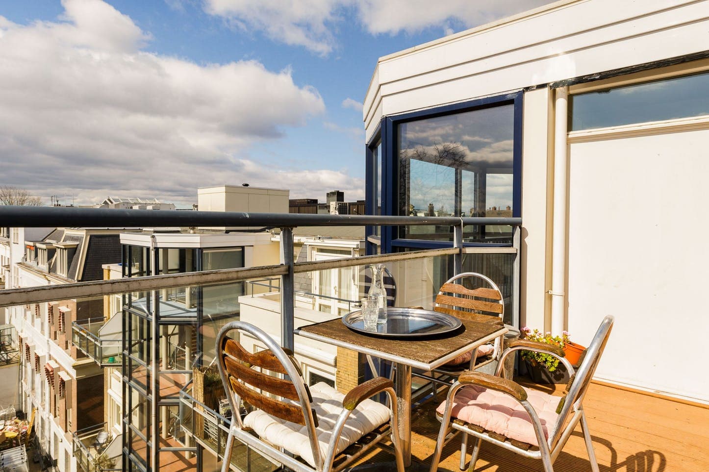 Sarpha - Luxury apartment in Amsterdam for expats - Terrace