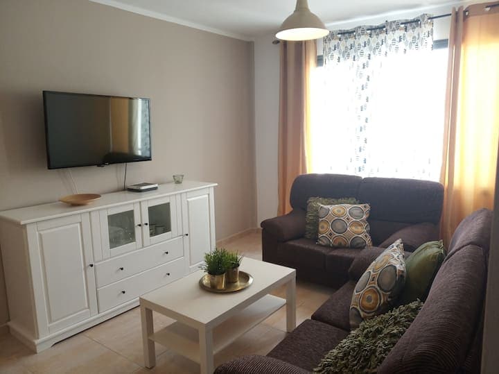 Casa Barreto - Cosy expat flat in El Cotillo - Living room