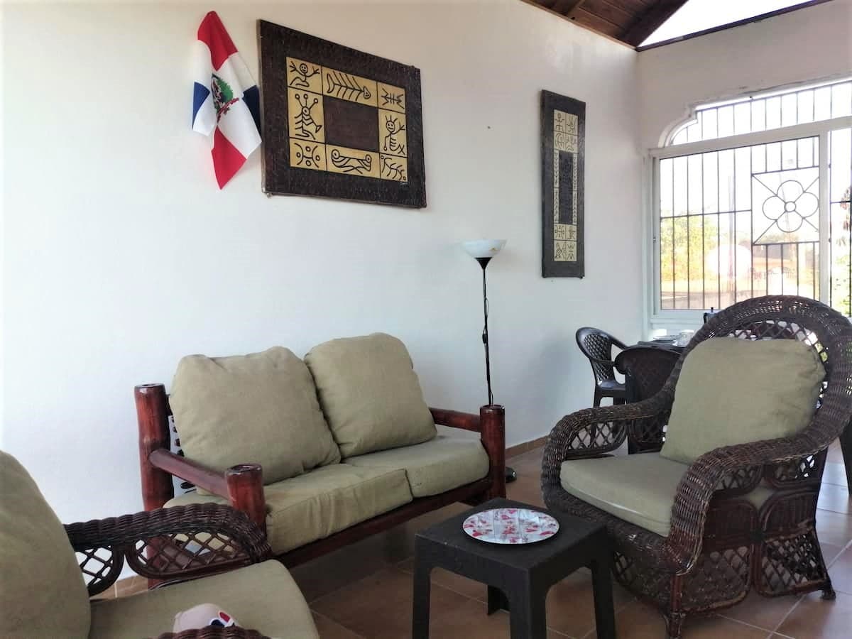 Altagracia - Furnished house for expats in Dominican Republic - Living room