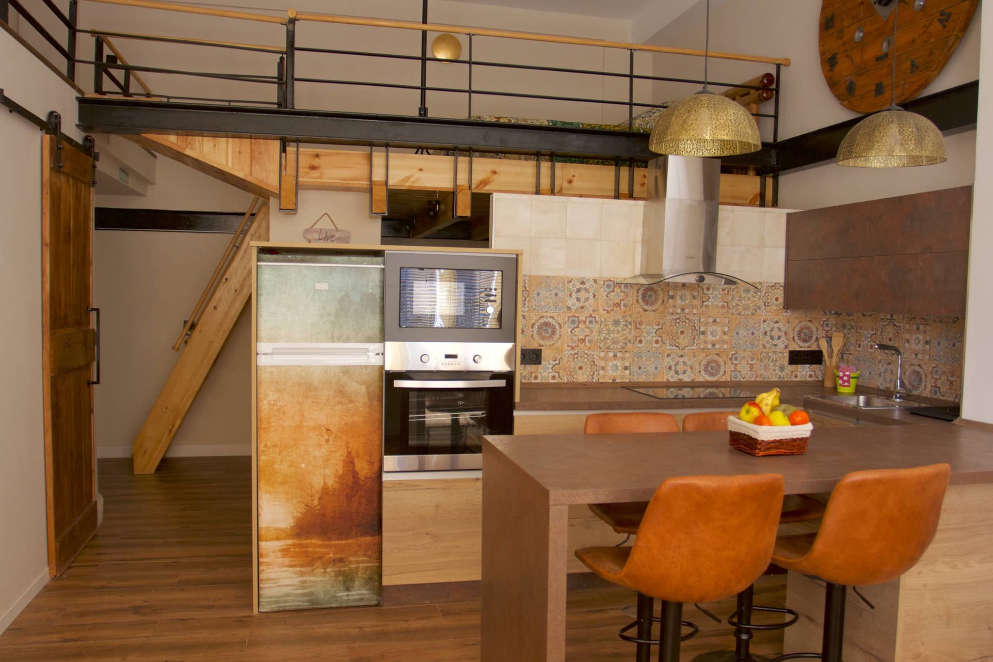 Mota 2 - Furnished loft in Madrid - Kitchen