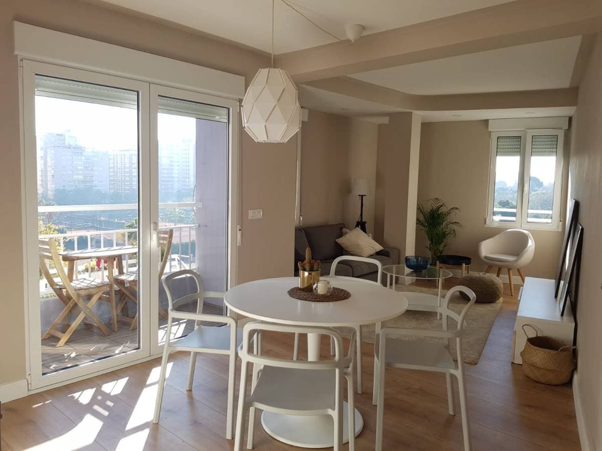 Vivers - Modern apartment for rent in Valencia - Living room