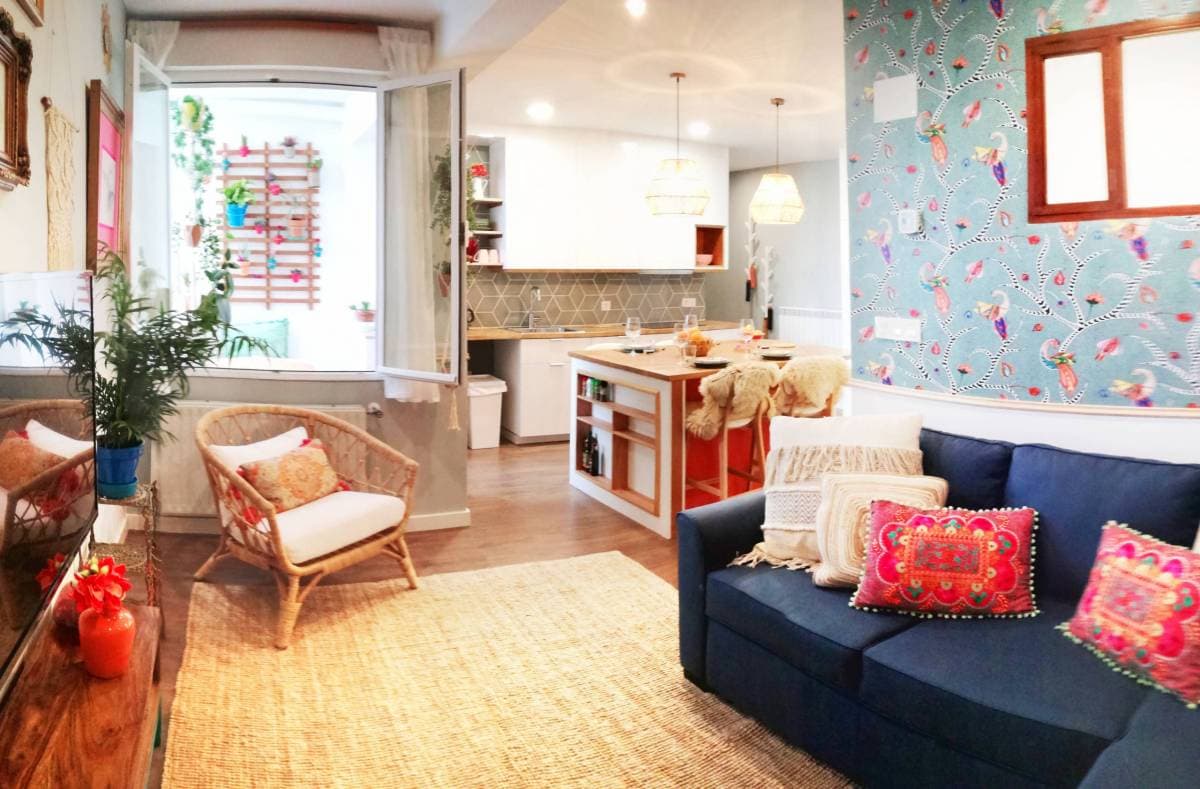 Padre Suaréz - Furnished apartment for rent in Oviedo - Living room