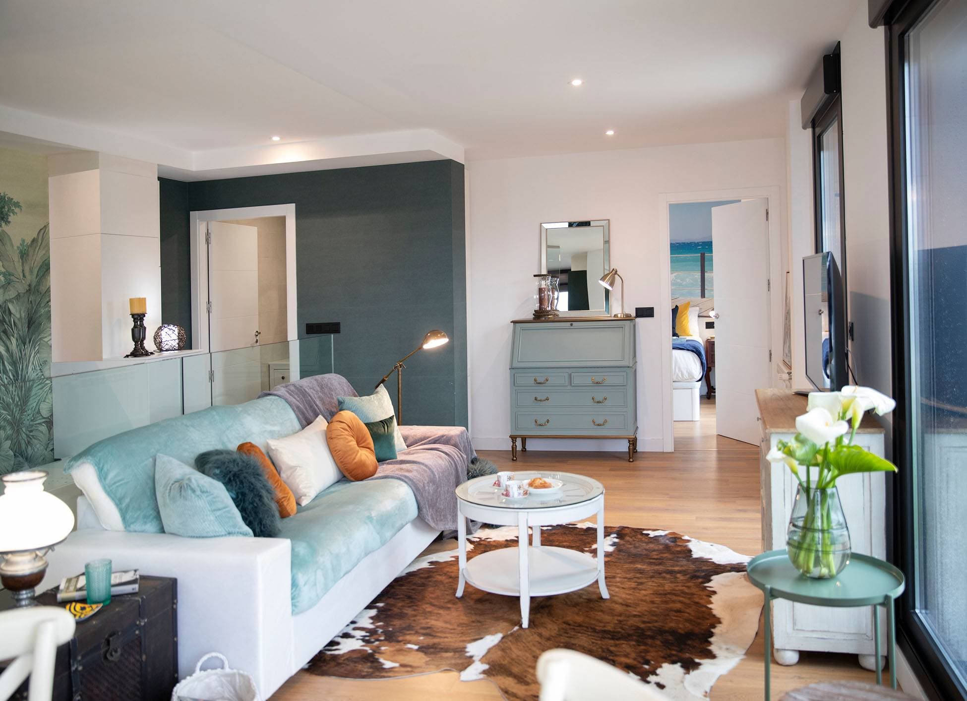 Villa Canelas - Luxury house for rent in Galicia - Living room