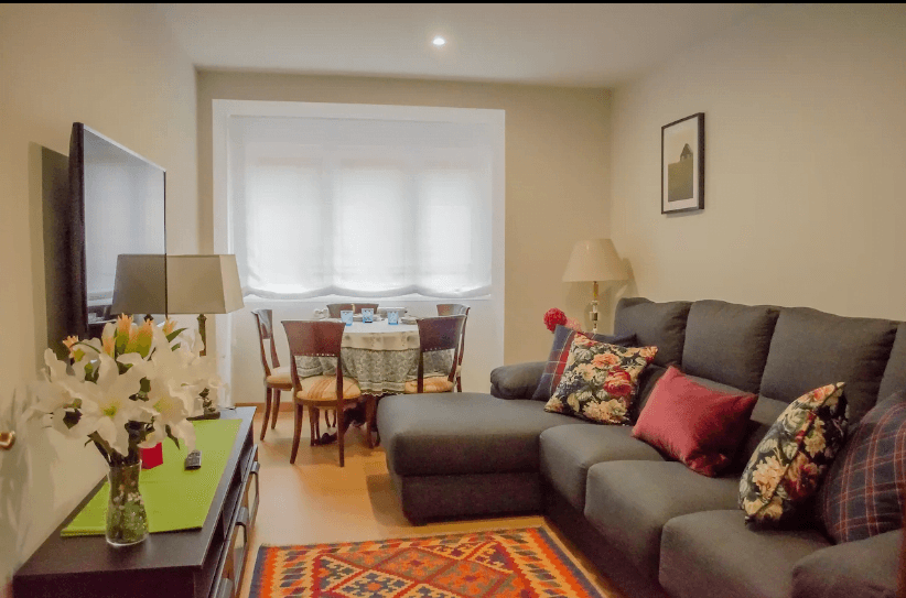 Marques - Furnished rental in Gijon - Living room