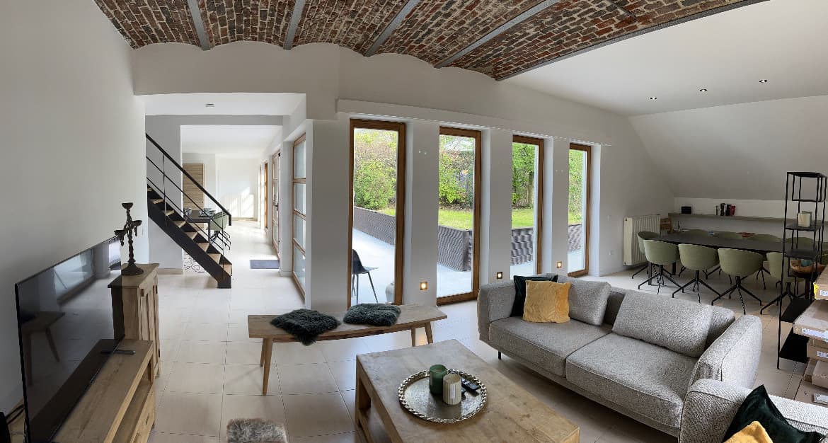 apartment for rent in brussels - livingroom