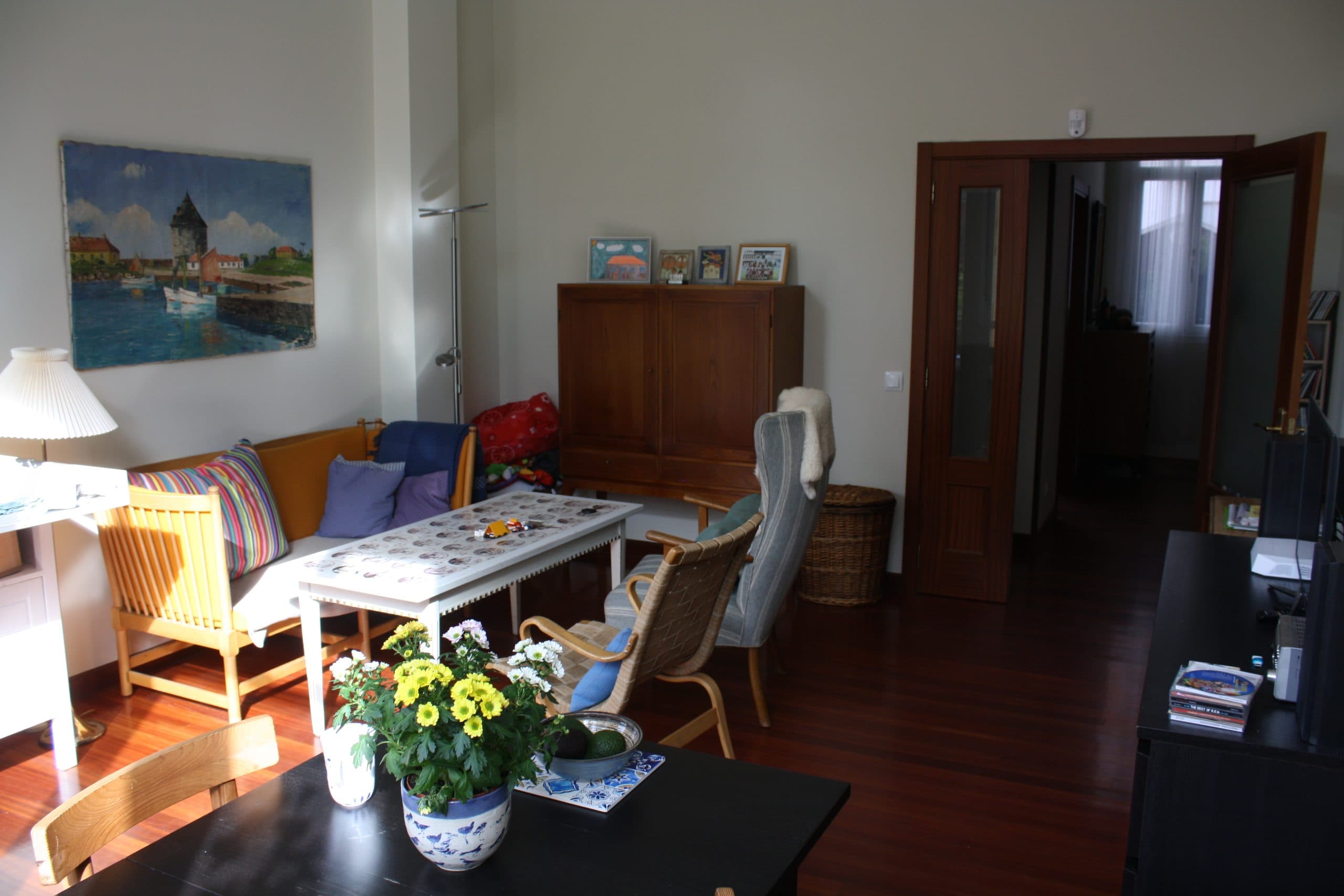 apartmen tfor rent in bilbao - livingroom
