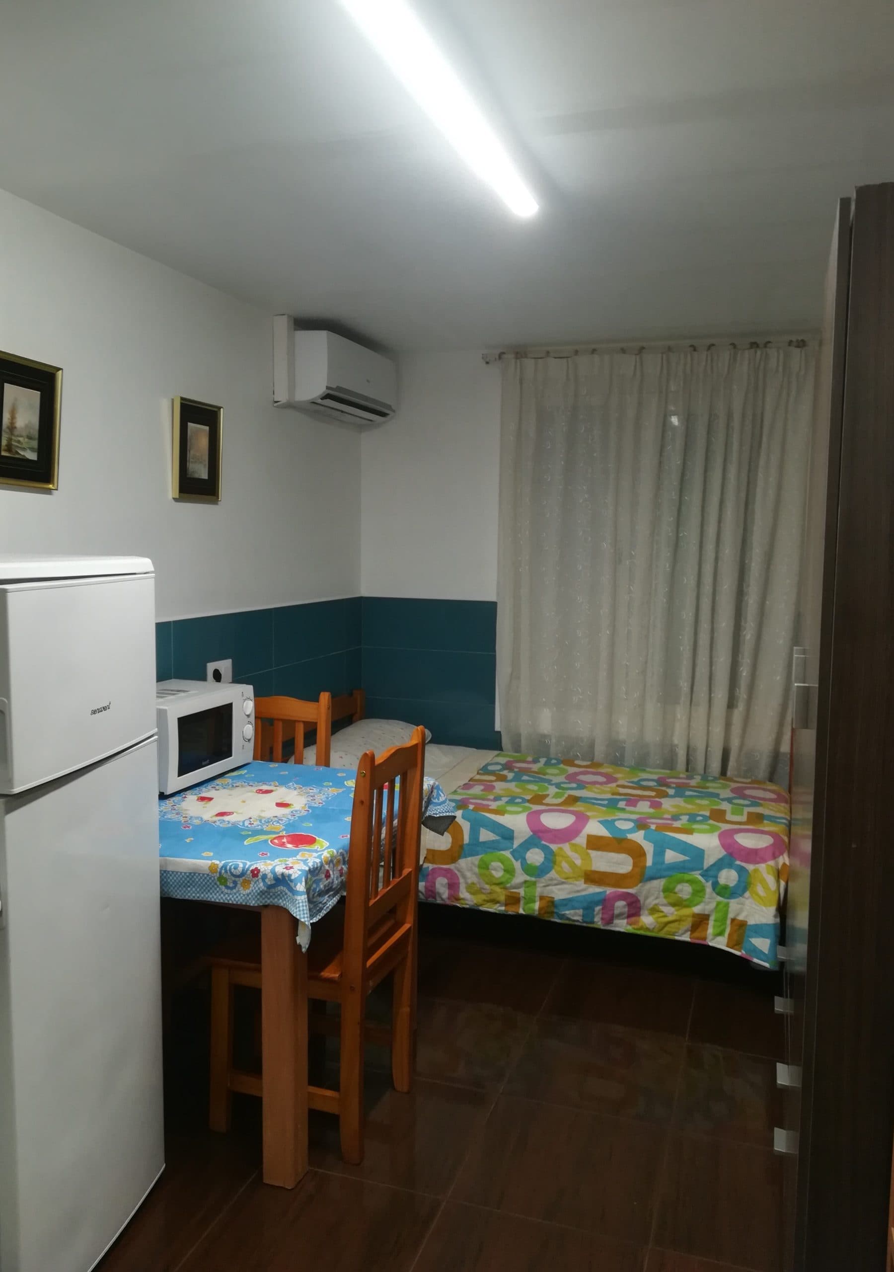studio for rent in barcelona - bedroom